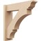 Ekena Millwork 5 1/2-in W x 20-in D x 20-in H Balboa Trad Rough Cedar Woodgrain TimberThane Outlooker, Primed Tan OUTUR055X20X20BOA04RCPR - alternate 1